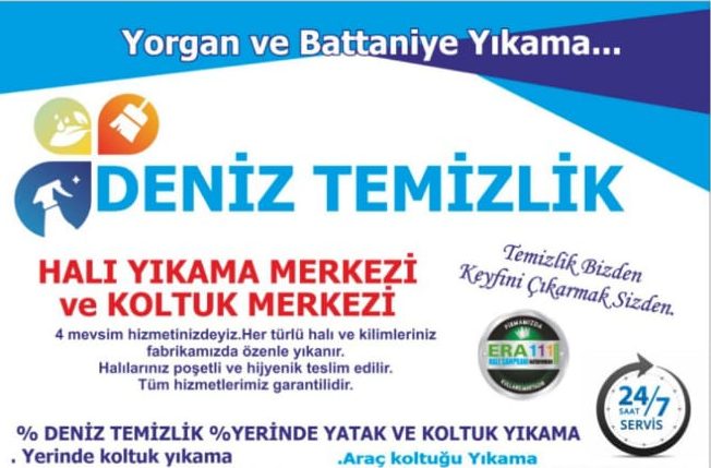 Deniz halı yıkama & Konyada halı yıkama firması